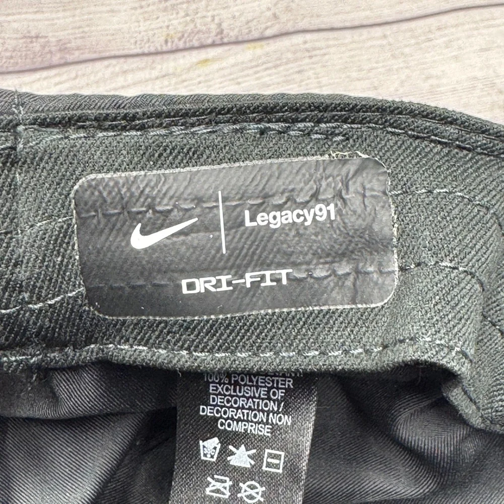 Nike Legacy91 Dri-FIT Tiger Woods Invitational Hat Cap Black‎ Golf